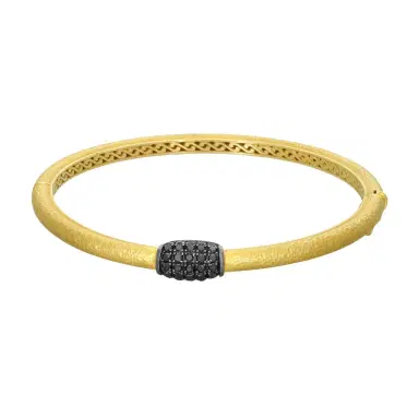 Konstantino Konstantino Callas 18K Yellow Gold Black Diamond Bangle by The Solist | Thumbnail 1 Konstantino Konstantino Callas 18K Yellow Gold Black Diamond Bangle by The Solist | Thumbnail 1