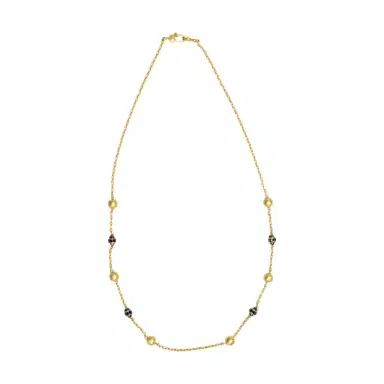 Konstantino Konstantino Callas 18K Yellow Gold Black Diamond Necklace by The Solist | Thumbnail 1 Konstantino Konstantino Callas 18K Yellow Gold Black Diamond Necklace by The Solist | Thumbnail 1
