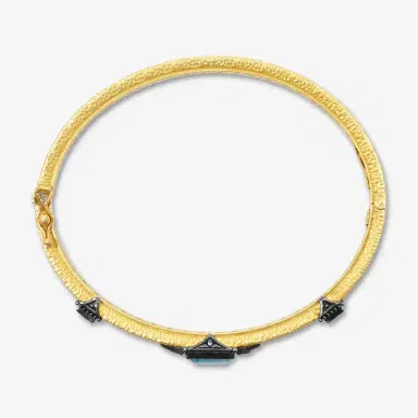 Konstantino Konstantino Callas 18K Yellow Gold Black Multi-Gemstone Bangle Bracelet by The Solist | Thumbnail 2 Konstantino Konstantino Callas 18K Yellow Gold Black Multi-Gemstone Bangle Bracelet by The Solist | Thumbnail 2