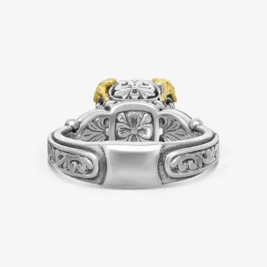 Konstantino Konstantino Hermione 18K Yellow Gold & Sterling Silver Amethyst Ring Sz. 8 by The Solist | Thumbnail 3 Konstantino Konstantino Hermione 18K Yellow Gold & Sterling Silver Amethyst Ring Sz. 8 by The Solist | Thumbnail 3