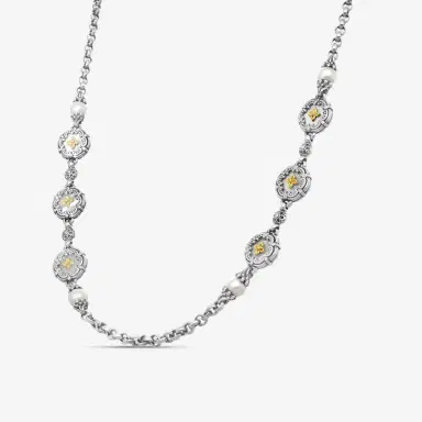 Konstantino Konstantino Hestia 18K Yellow Gold & Sterling Silver Pearl Necklace by The Solist | Thumbnail 2 Konstantino Konstantino Hestia 18K Yellow Gold & Sterling Silver Pearl Necklace by The Solist | Thumbnail 2