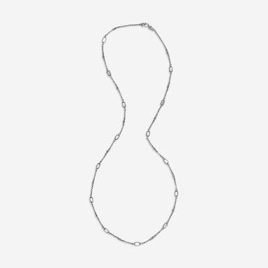 Konstantino Konstantino Hestia Sterling Silver Mother-of-Pearl Station Necklace by The Solist | Thumbnail 1 Konstantino Konstantino Hestia Sterling Silver Mother-of-Pearl Station Necklace by The Solist | Thumbnail 1