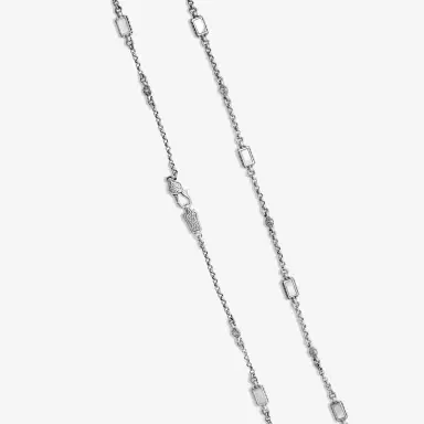 Konstantino Konstantino Hestia Sterling Silver Mother-of-Pearl Station Necklace by The Solist | Thumbnail 3 Konstantino Konstantino Hestia Sterling Silver Mother-of-Pearl Station Necklace by The Solist | Thumbnail 3