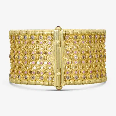 Konstantino Konstantino Melissa 18K Yellow Gold Multi-Gemstone Cuff Bracelet by The Solist | Thumbnail 3 Konstantino Konstantino Melissa 18K Yellow Gold Multi-Gemstone Cuff Bracelet by The Solist | Thumbnail 3