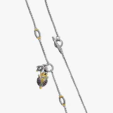 Konstantino Konstantino Paradise 18K Yellow Gold & Sterling Silver Corundum Necklace by The Solist | Thumbnail 3 Konstantino Konstantino Paradise 18K Yellow Gold & Sterling Silver Corundum Necklace by The Solist | Thumbnail 3