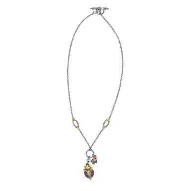 Konstantino Konstantino Paradise 18K Yellow Gold & Sterling Silver Corundum Necklace by The Solist | Thumbnail 1 Konstantino Konstantino Paradise 18K Yellow Gold & Sterling Silver Corundum Necklace by The Solist | Thumbnail 1