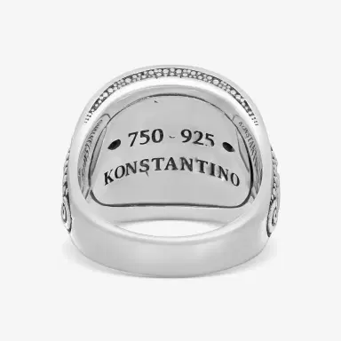 Konstantino Konstantino Paradise 18K Yellow Gold & Sterling Silver Corundum Ring Sz. 8 DKJ94 - by The Solist | Thumbnail 3 Konstantino Konstantino Paradise 18K Yellow Gold & Sterling Silver Corundum Ring Sz. 8 DKJ94 - by The Solist | Thumbnail 3