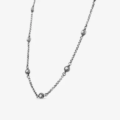 Konstantino Konstantino SS Classic Sterling Silver Dot Station Necklace by The Solist | Thumbnail 2 Konstantino Konstantino SS Classic Sterling Silver Dot Station Necklace by The Solist | Thumbnail 2