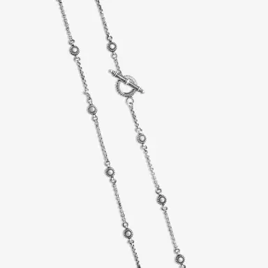 Konstantino Konstantino SS Classic Sterling Silver Dot Station Necklace by The Solist | Thumbnail 3 Konstantino Konstantino SS Classic Sterling Silver Dot Station Necklace by The Solist | Thumbnail 3