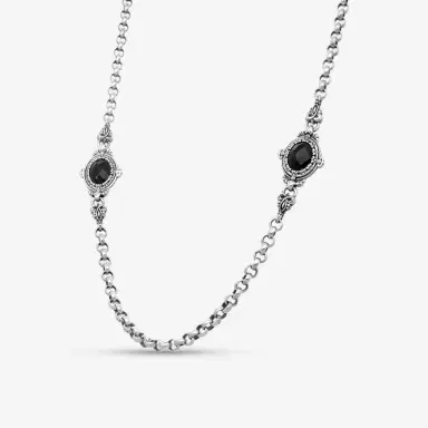 Konstantino Konstantino Sterling Silver Onyx Necklace by The Solist | Thumbnail 2 Konstantino Konstantino Sterling Silver Onyx Necklace by The Solist | Thumbnail 2