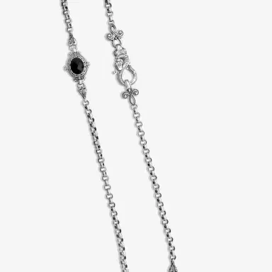 Konstantino Konstantino Sterling Silver Onyx Necklace by The Solist | Thumbnail 3 Konstantino Konstantino Sterling Silver Onyx Necklace by The Solist | Thumbnail 3