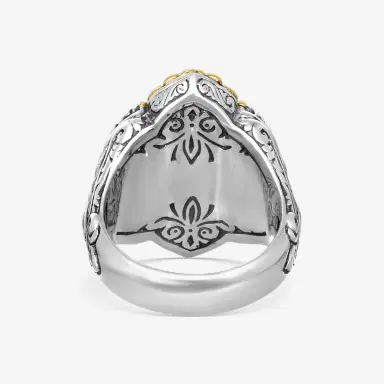 Konstantino Konstantino Thalassa 18K Yellow Gold & Sterling Silver Statement Ring Sz. 7 by The Solist | Thumbnail 3 Konstantino Konstantino Thalassa 18K Yellow Gold & Sterling Silver Statement Ring Sz. 7 by The Solist | Thumbnail 3