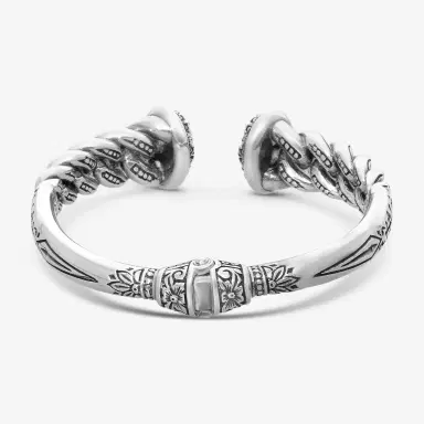 Konstantino Konstantino Ultra Sterling Silver Mother of Pearl Doublet Cuff Bracelet by The Solist | Thumbnail 3 Konstantino Konstantino Ultra Sterling Silver Mother of Pearl Doublet Cuff Bracelet by The Solist | Thumbnail 3