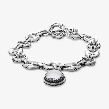 Konstantino Konstantino Ultra Sterling Silver Mother-of-Pearl Doublet Link Bracelet by The Solist | Thumbnail 2 Konstantino Konstantino Ultra Sterling Silver Mother-of-Pearl Doublet Link Bracelet by The Solist | Thumbnail 2