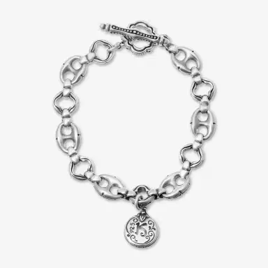Konstantino Konstantino Ultra Sterling Silver Mother-of-Pearl Doublet Link Bracelet by The Solist | Thumbnail 4 Konstantino Konstantino Ultra Sterling Silver Mother-of-Pearl Doublet Link Bracelet by The Solist | Thumbnail 4