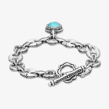 Konstantino Konstantino Ultra Sterling Silver Opal Doublet Link Bracelet by The Solist | Thumbnail 3 Konstantino Konstantino Ultra Sterling Silver Opal Doublet Link Bracelet by The Solist | Thumbnail 3