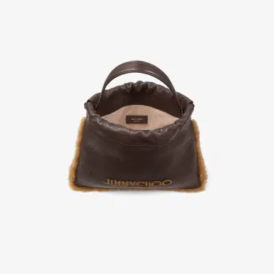Jimmy Choo Drawstring Pouch Top Handle | Thumbnail 6 Jimmy Choo Drawstring Pouch Top Handle | Thumbnail 6