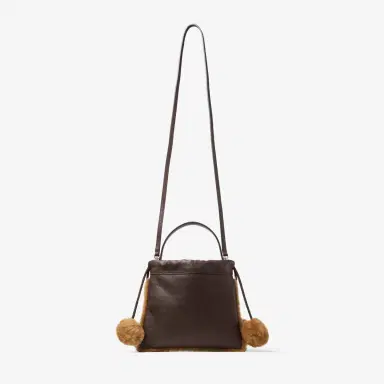 Jimmy Choo Drawstring Pouch Top Handle | Thumbnail 7 Jimmy Choo Drawstring Pouch Top Handle | Thumbnail 7