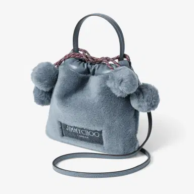 Jimmy Choo Drawstring Pouch Top Handle | Thumbnail 4 Jimmy Choo Drawstring Pouch Top Handle | Thumbnail 4