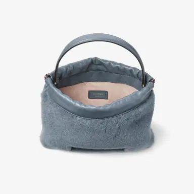 Jimmy Choo Drawstring Pouch Top Handle | Thumbnail 6 Jimmy Choo Drawstring Pouch Top Handle | Thumbnail 6