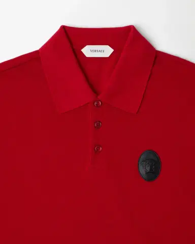 Versace Cotton Piqué Polo | Thumbnail 2 Versace Cotton Piqué Polo | Thumbnail 2