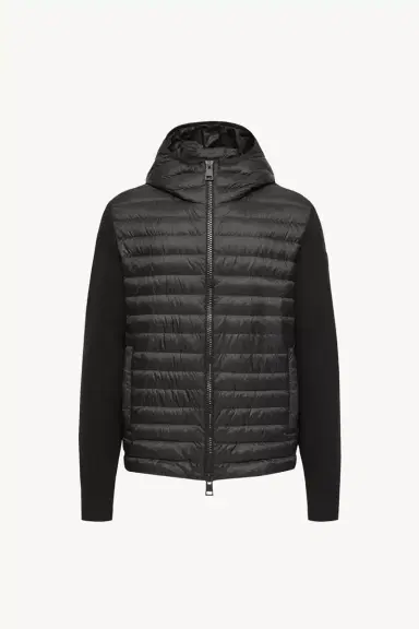 Moncler Padded Cashmere Blend Cardigan | Thumbnail 2 Moncler Padded Cashmere Blend Cardigan | Thumbnail 2