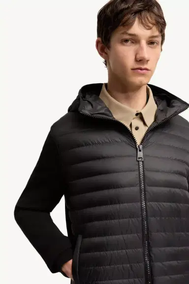 Moncler Padded Cashmere Blend Cardigan | Thumbnail 7 Moncler Padded Cashmere Blend Cardigan | Thumbnail 7