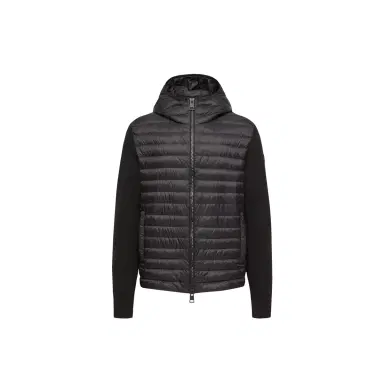 Moncler Padded Cashmere Blend Cardigan | Thumbnail 1 Moncler Padded Cashmere Blend Cardigan | Thumbnail 1