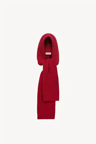 Moncler Wool & Cashmere Blend Hooded Scarf | Thumbnail 2 Moncler Wool & Cashmere Blend Hooded Scarf | Thumbnail 2