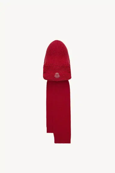 Moncler Wool & Cashmere Blend Hooded Scarf | Thumbnail 5 Moncler Wool & Cashmere Blend Hooded Scarf | Thumbnail 5