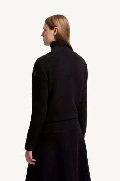 Moncler Bouclé Wool Blend Padded Cardigan | Thumbnail 6 Moncler Bouclé Wool Blend Padded Cardigan | Thumbnail 6