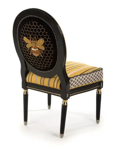 MacKenzie-Childs Queen Bee Side Chair | Thumbnail 2 MacKenzie-Childs Queen Bee Side Chair | Thumbnail 2