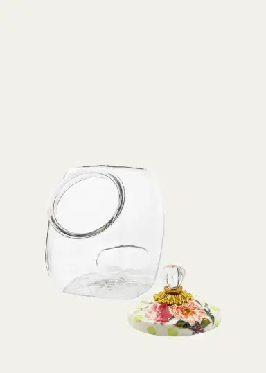 MacKenzie-Childs Cookie Jar with Wildflowers Enamel Lid | Thumbnail 3 MacKenzie-Childs Cookie Jar with Wildflowers Enamel Lid | Thumbnail 3