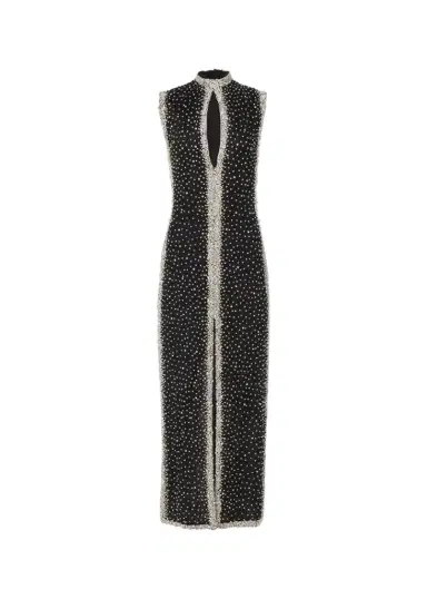 Costarellos Belina Sleeveless Crystal Embroidered Column Gown | Thumbnail 1 Costarellos Belina Sleeveless Crystal Embroidered Column Gown | Thumbnail 1