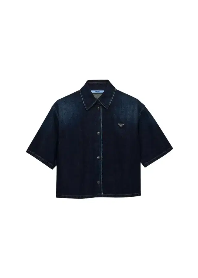 Cotton Cropped Shirt Cotton Cropped Shirt