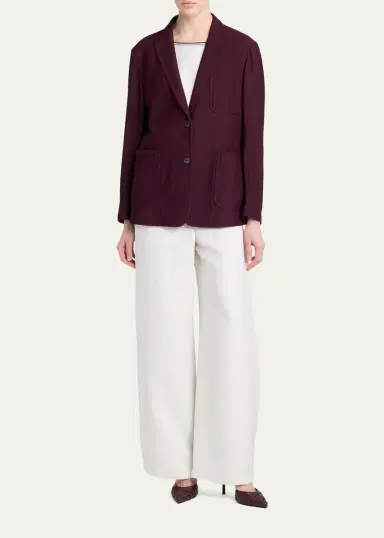 Giorgio Armani Two-Button Blazer | Thumbnail 2 Giorgio Armani Two-Button Blazer | Thumbnail 2