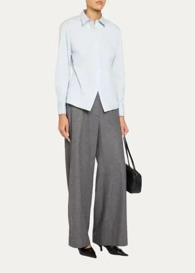 Theory Cutaway Button-Front Shirt | Thumbnail 2 Theory Cutaway Button-Front Shirt | Thumbnail 2