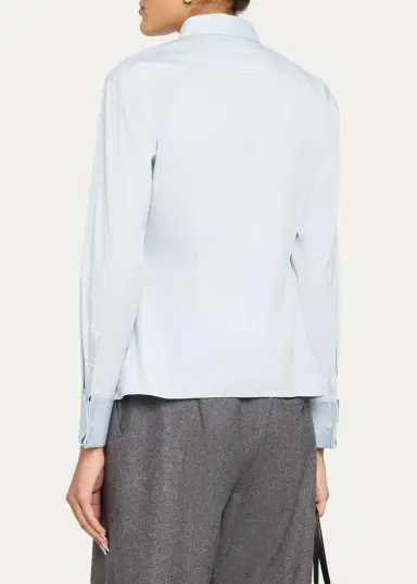 Theory Cutaway Button-Front Shirt | Thumbnail 3 Theory Cutaway Button-Front Shirt | Thumbnail 3