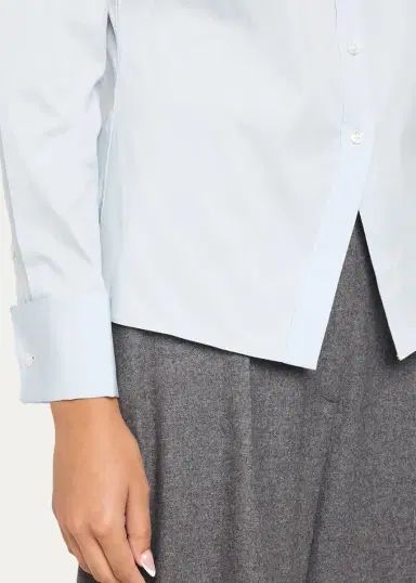 Theory Cutaway Button-Front Shirt | Thumbnail 5 Theory Cutaway Button-Front Shirt | Thumbnail 5