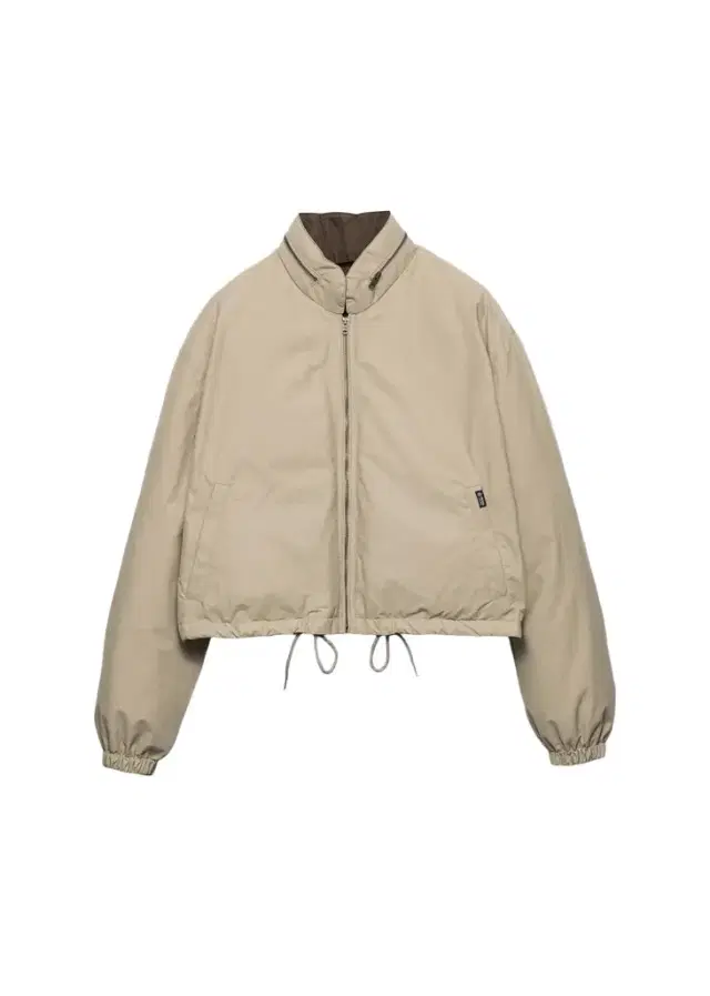 Drawstring-Hem Down Jacket Drawstring-Hem Down Jacket