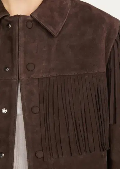Frame The Suede Rodeo Jacket | Thumbnail 4 Frame The Suede Rodeo Jacket | Thumbnail 4