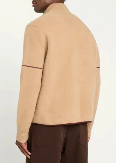 Guest In Residence Louis Felted Wool-Cashmere Zip-Front Jacket | Thumbnail 3 Guest In Residence Louis Felted Wool-Cashmere Zip-Front Jacket | Thumbnail 3