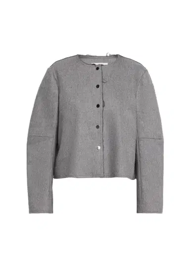 Maria McManus Crescent Wool-Cashmere Crop Jacket | Thumbnail 1 Maria McManus Crescent Wool-Cashmere Crop Jacket | Thumbnail 1