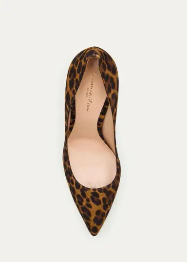 Gianvito Rossi Leopard-Print Suede Stiletto Pumps | Thumbnail 3 Gianvito Rossi Leopard-Print Suede Stiletto Pumps | Thumbnail 3