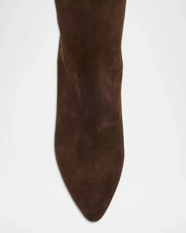 Christian Louboutin 85mm Fannylove Suede Knee-High Boots | Thumbnail 4 Christian Louboutin 85mm Fannylove Suede Knee-High Boots | Thumbnail 4