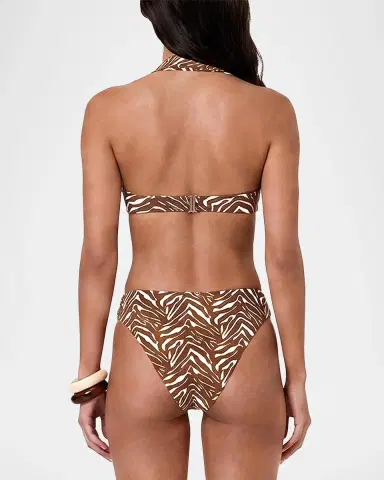 N/NICHOLAS Sirena Halter Bikini Top | Thumbnail 3 N/NICHOLAS Sirena Halter Bikini Top | Thumbnail 3