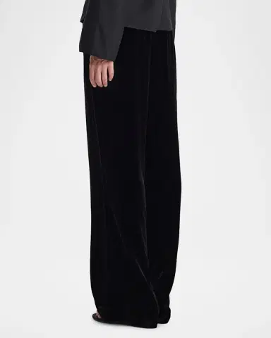 RÓHE Velvet Relaxed Pants | Thumbnail 3 RÓHE Velvet Relaxed Pants | Thumbnail 3