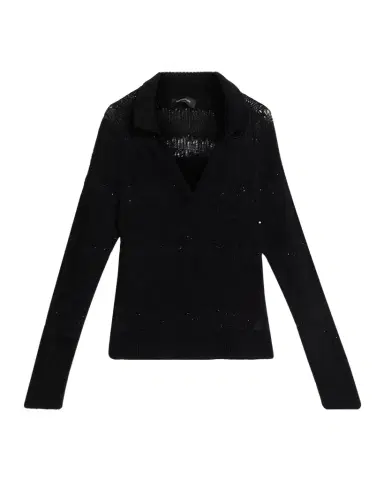 Fabiana Filippi Sequin Striped Knit Sweater | Thumbnail 1 Fabiana Filippi Sequin Striped Knit Sweater | Thumbnail 1