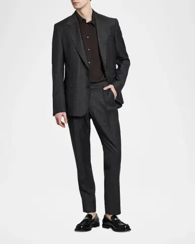 Dolce & Gabbana Point Collar Silk Shirt | Thumbnail 2 Dolce & Gabbana Point Collar Silk Shirt | Thumbnail 2