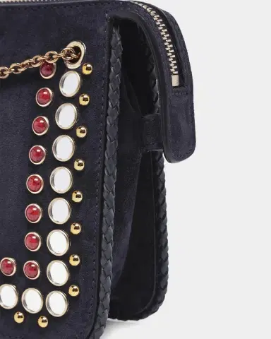 Etro Studded Suede Crossbody Clutch | Thumbnail 6 Etro Studded Suede Crossbody Clutch | Thumbnail 6